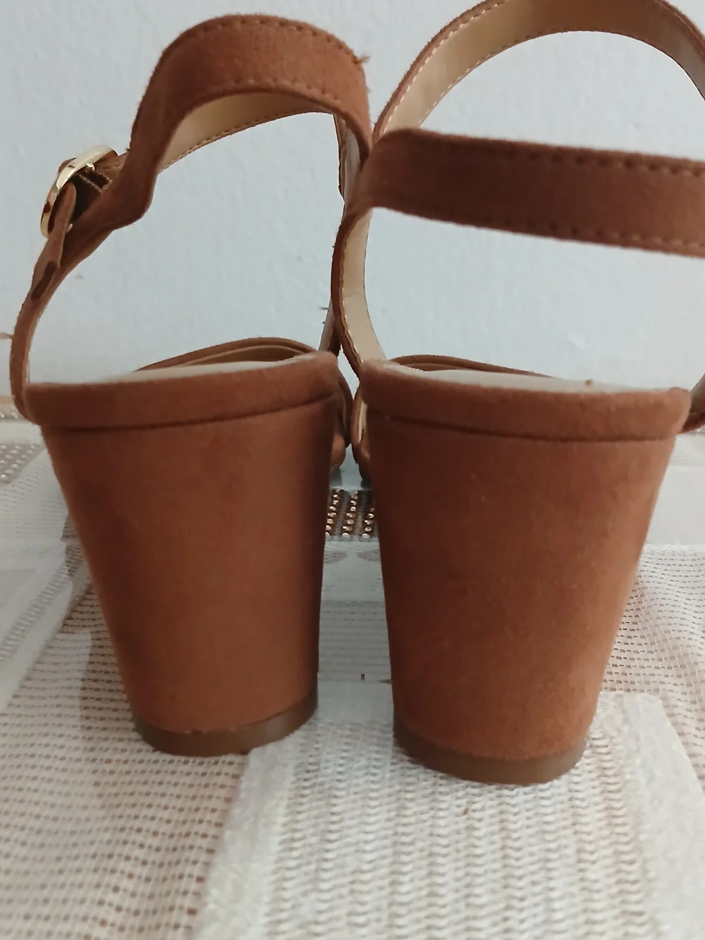 J.Crew Size 6 Wedge Sandals  Tan Suede
